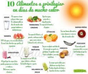 Lee más sobre el artículo 10 alimentos para hacer frente al calor