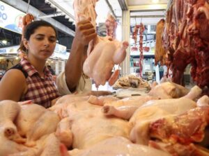 Lee más sobre el artículo La libra de pollo a 85 pesos es insoportable para el presupuesto de las amas de casa
