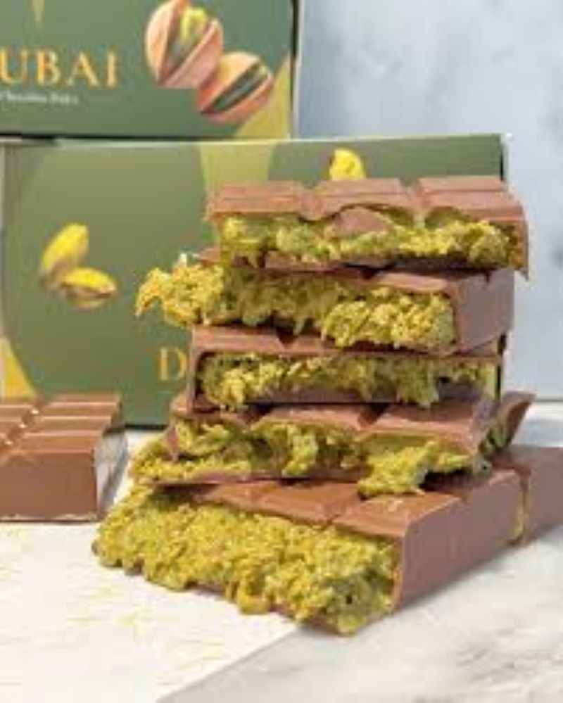 En este momento estás viendo El Chocolate de Dubai que se hizo viral por un tren de tik tok causa escasez internacional de pistachos