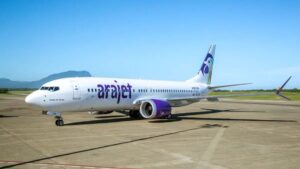 Lee más sobre el artículo Arajet recibe su aeronave número 13 «Isabel de Torres» en Puerto Plata