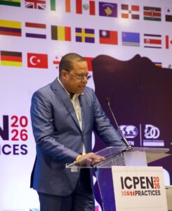 Lee más sobre el artículo Eddy Alcántara agradece el amplio respaldointernacional en su gestión al frente de la ICPEN