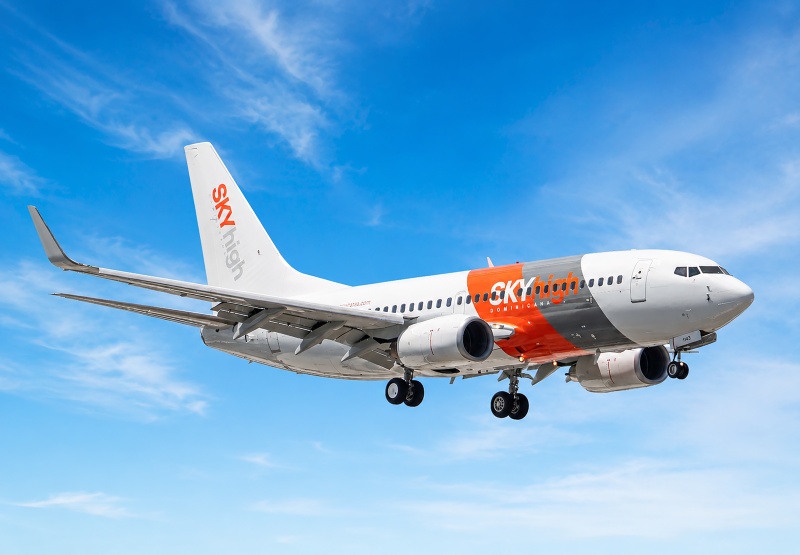 En este momento estás viendo Sky High Dominicana incorpora un avión Boeing 737-700 a su flota