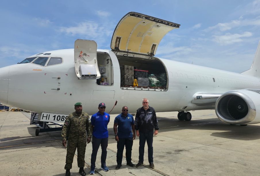 En este momento estás viendo Sky High Dominicana apoya operación humanitaria de la Barbados Defence Force hacia Venezuela