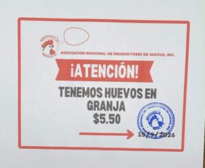 Lee más sobre el artículo ASONAPROP confirma alza del huevo a RD$5.30 y descarta aumento a RD$7