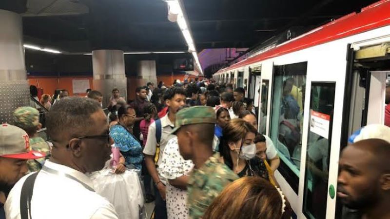 En este momento estás viendo Retrasos en la línea 2 del Metro de Santo Domingo se deben a una avería en una celda eléctrica